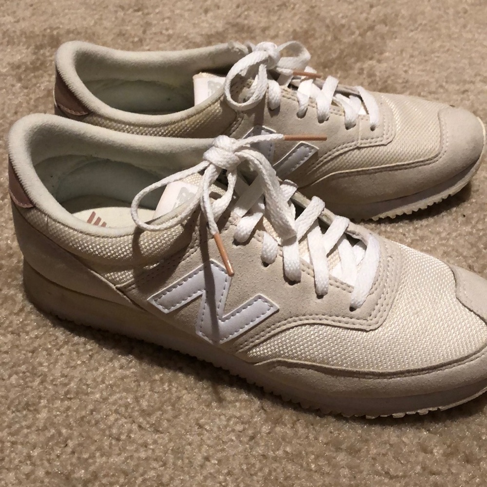 Blush pink and ivory New Balance